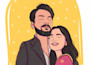 create couple cartoons in 24 hours